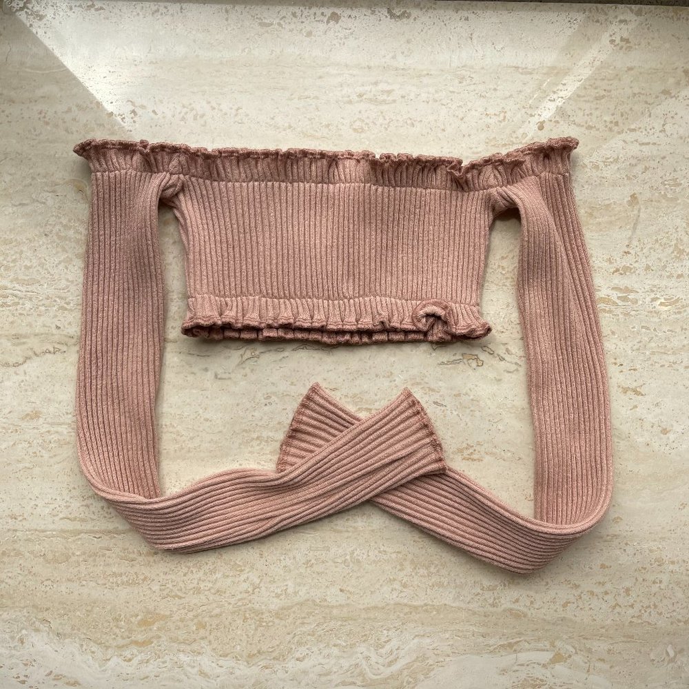 Are you am i Tiiu Blush Crop Top